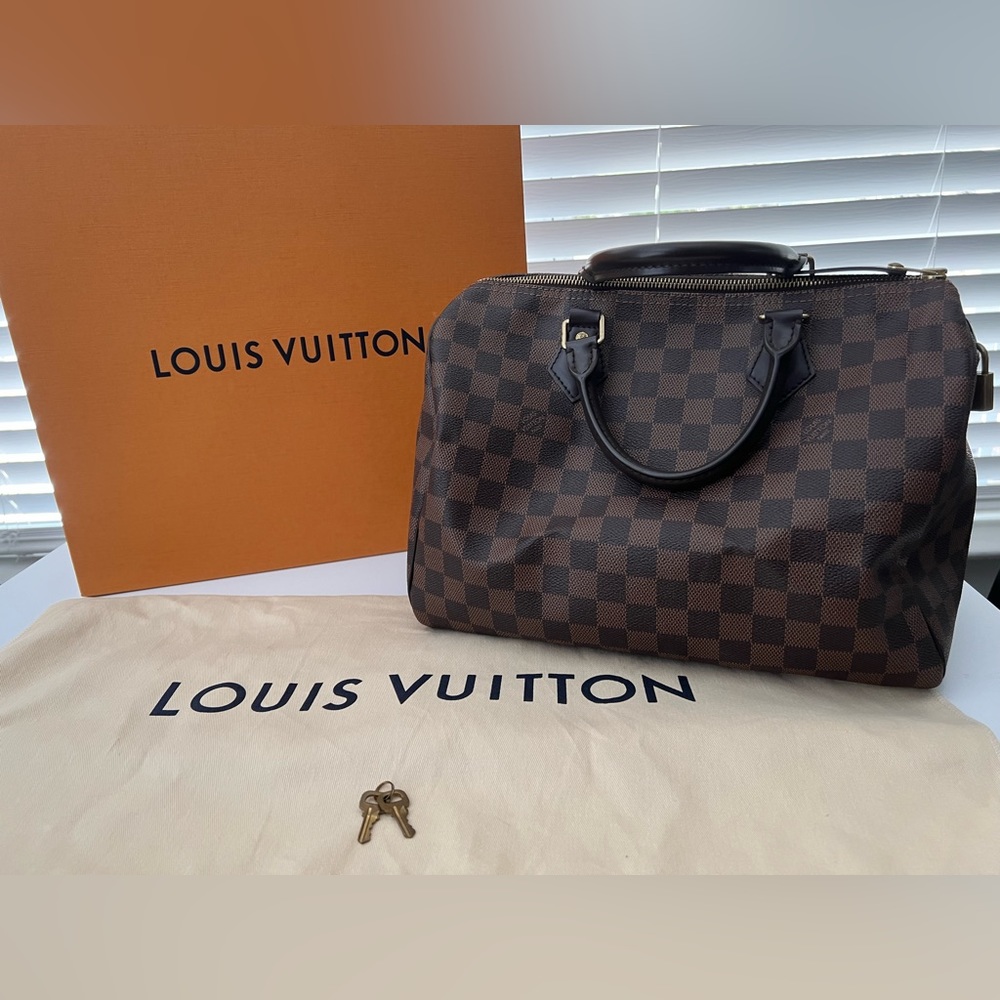Louis Vuitton Speedy Ebene Damier 30